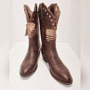 Ariat Heritage‎ R Toe Liberty Western Boots, NWT, Size 7|EUR 37.5